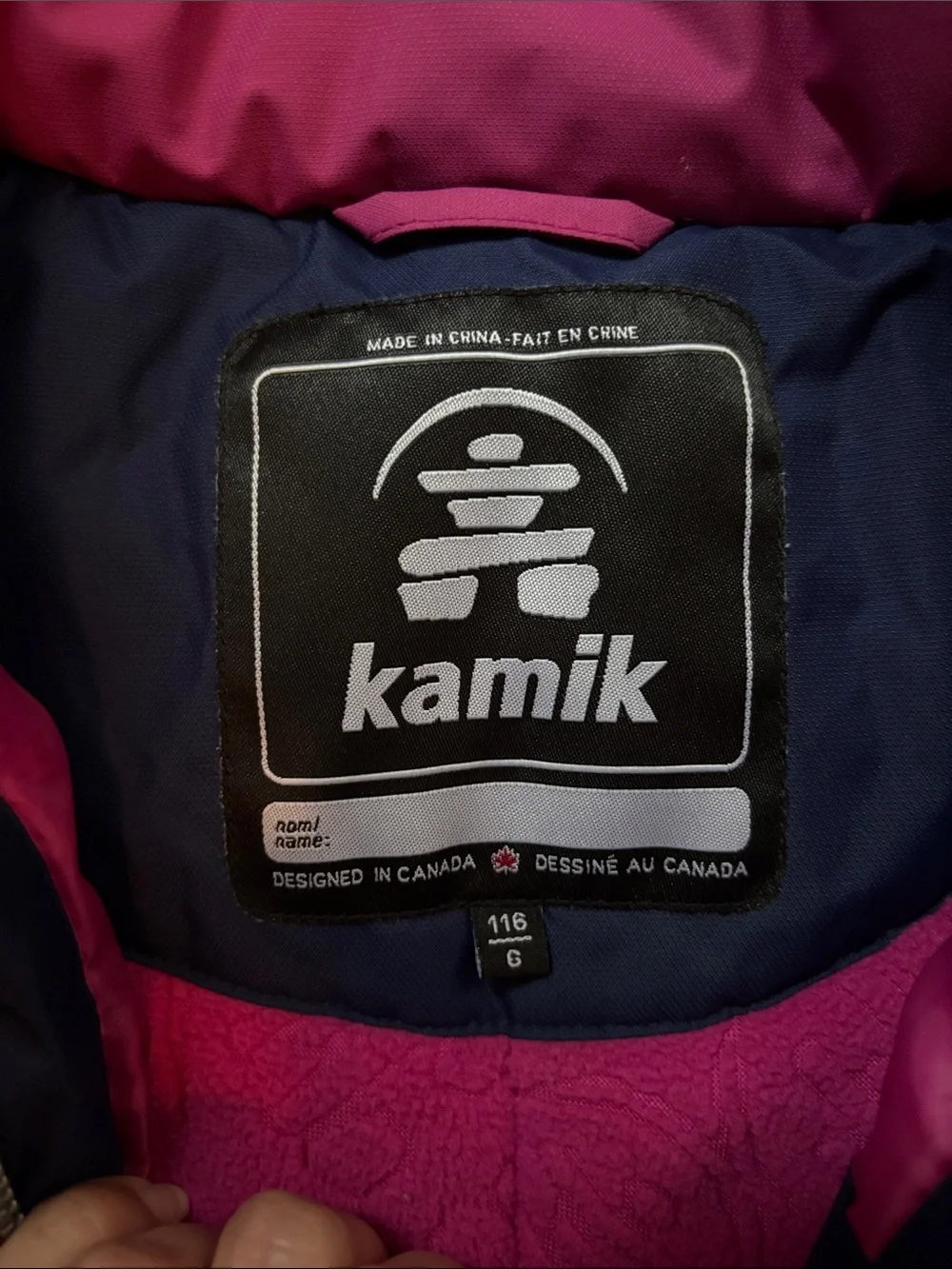 KAMIK - ski jacket parka sz. 6